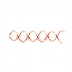 Pino de Rotação Apanhados de Cabelo Bronze Bifull